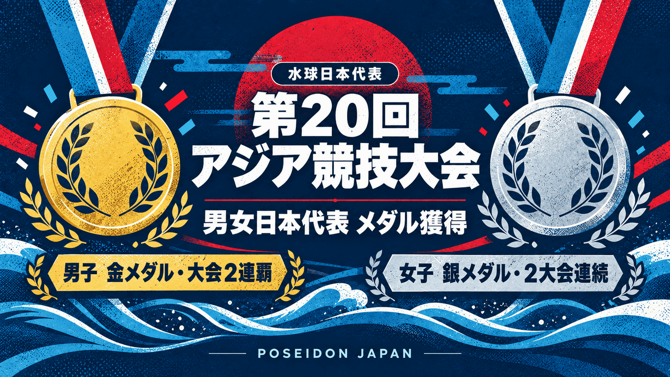 第20回アジア競技大会 水球日本代表 試合日程
