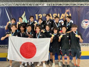 U19男子日本代表 集合写真